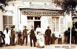 1001- Bordj-Menaiel - Salon de coiffure 1912